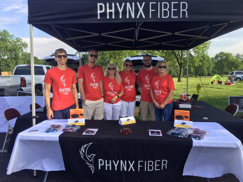 The team at Phynx Fiber didn't want to miss Mexico's eclipse festival!